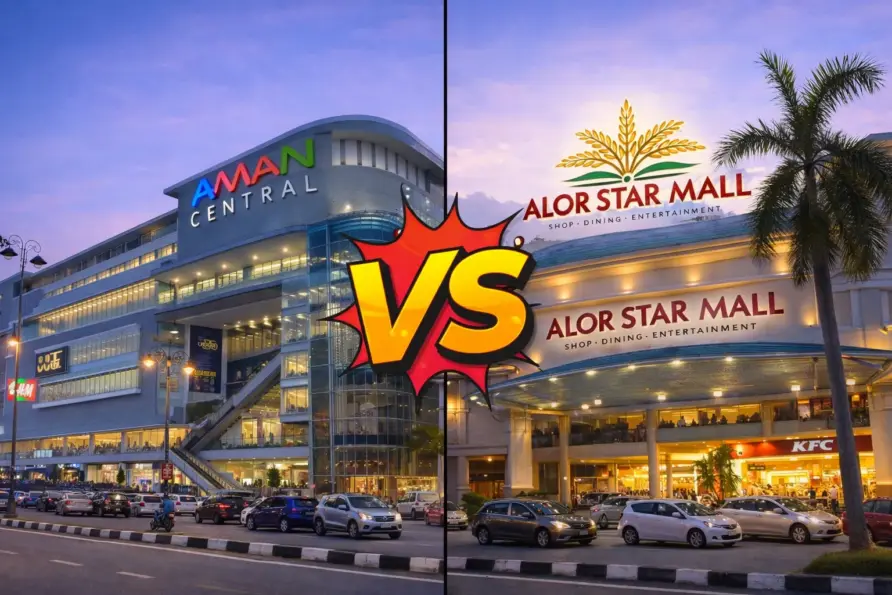 Alor Setar Shopping Guide: Aman Central & Alor Star Mall